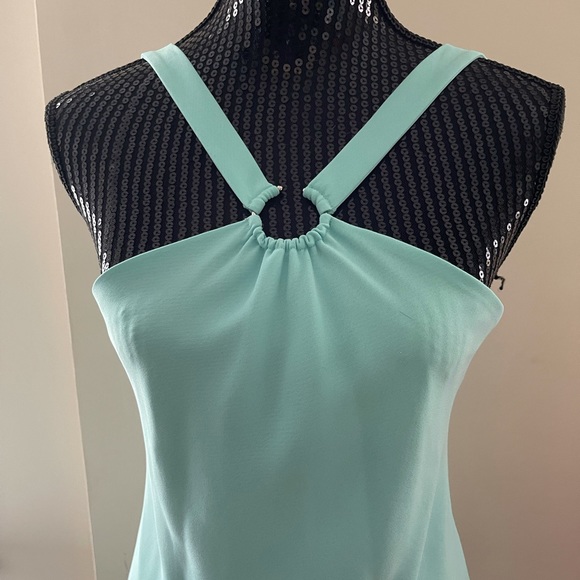 Evan Picone Mint Green Dress Size 10 - Picture 2 of 9